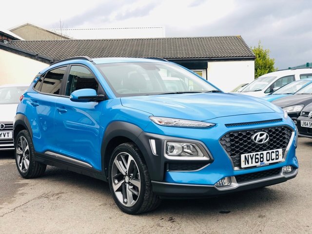 2019 68 Hyundai Kona 1.0 PREMIUM 5d 118 BHP