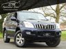 USED 2008 08 TOYOTA LAND CRUISER 3.0 INVINCIBLE D-4D 8STR 5d 171 BHP HUGE SPEC SAT NAV REV CAM VGC