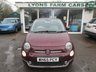 USED 2016 65 FIAT 500 1.2 LOUNGE 3d 69 BHP NEW SHAPE Very Low Mileage! One Previous Owner, Just Serviced, MOT until February 2022, Great fuel economy! Only &pound;20 Road Tax!
