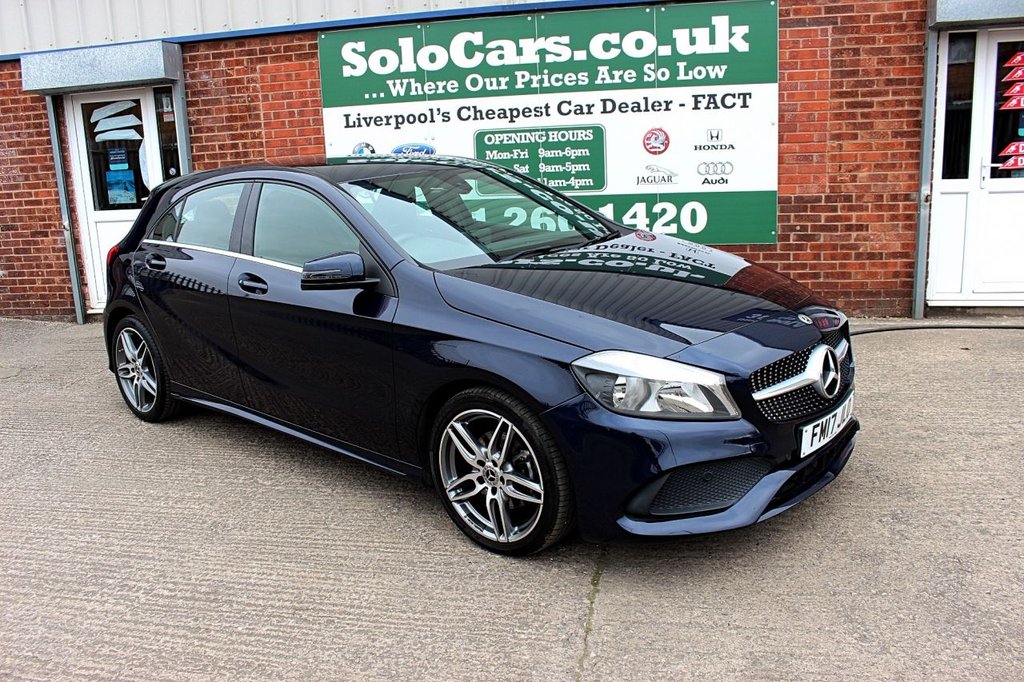 2017 17 MERCEDES-BENZ A-CLASS 1.5 A 180 D AMG LINE 5d AUTO 107 BHP