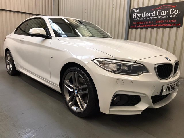 2016 66 BMW 2 Series 2.0 220D XDRIVE M SPORT 2d 188 BHP