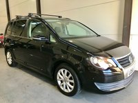 USED 2009 59 VOLKSWAGEN TOURAN 1.9 MATCH TDI 5d 103 BHP 7 Seats, Low Mileage, Sat NAV