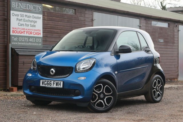2016 66 Smart Fortwo 1.0 PRIME PREMIUM 2d 71 BHP
