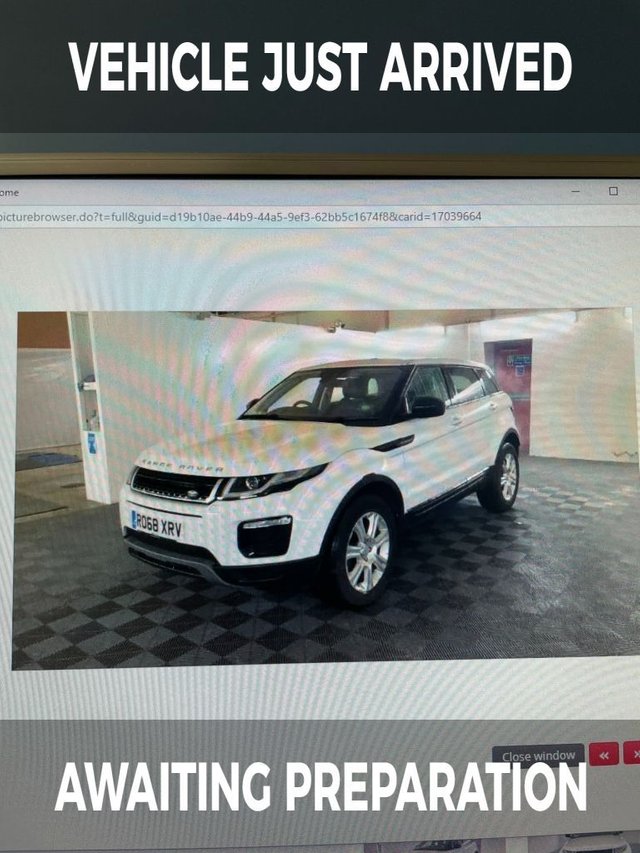 View our LAND ROVER RANGE ROVER EVOQUE