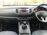 USED 2012 62 KIA SPORTAGE 2.0 CRDI KX-3 5d 134 BHP ZERO DEPOSIT FINANCE AVAILABLE