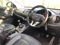 USED 2012 62 KIA SPORTAGE 2.0 CRDI KX-3 5d 134 BHP ZERO DEPOSIT FINANCE AVAILABLE