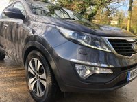 USED 2012 62 KIA SPORTAGE 2.0 CRDI KX-3 5d 134 BHP ZERO DEPOSIT FINANCE AVAILABLE