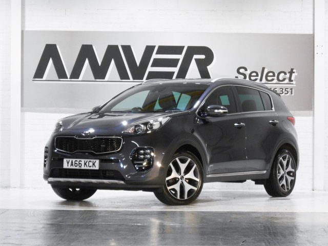 2016 66 Kia Sportage 2.0 CRDI GT-LINE 5d 134 BHP