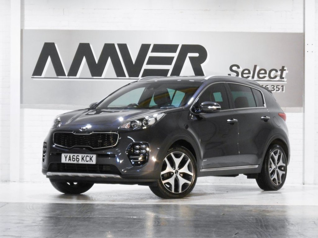 USED 2016 66 KIA SPORTAGE 2.0 CRDI GT-LINE 5d 134 BHP 