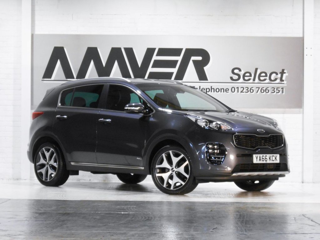 USED 2016 66 KIA SPORTAGE 2.0 CRDI GT-LINE 5d 134 BHP 