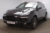 USED 2016 66 PORSCHE CAYENNE 3.0 S E-HYBRID PLATINUM EDITION TIPTRONIC S 5DR 1 OWNER AUTO 329 BHP FULL SERVICE HISTORY + FREE 12 MONTHS ROAD TAX + HEATED HALF LEATHER SEATS + SATELLITE NAVIGATION + PARKING SENSOR + BLUETOOTH + CRUISE CONTROL + CLIMATE CONTROL + MULTI FUNCTION WHEEL + XENON HEADLIGHTS + PRIVACY GLASS + AUX/USB PORTS + ELECTRIC WINDOWS + ELECTRIC DOOR MIRRORS + ALLOY WHEELS