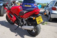 USED 2001 Y DUCATI ST4 916cc TOURER 2001 DUCATI ST4 916cc SPORTS TOURER RED SERVICED 12 MONTH MOT EXCELLENT CONDITION FUTURE CLASSIC BELTS JUST DONE