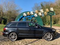 USED 2009 AUDI Q7 3.0 TDI QUATTRO S LINE 5d 240 BHP 2009 Q7 S-Line 3.0 TDi Quattro SUV Automatic 4x4 7-Seater 86,085 miles with history. Finished in Ocra Black Metallic with grey Alcantara/Leather interior and 19inch diamond cut alloys. '(GIL 3983) PLATE AVAILABLE BY SEPERATE NEGOTIATION'