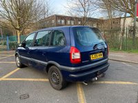 USED 2005 05 VAUXHALL ZAFIRA 1.8 DESIGN 16V 5d 124 BHP 
