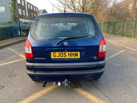 USED 2005 05 VAUXHALL ZAFIRA 1.8 DESIGN 16V 5d 124 BHP 