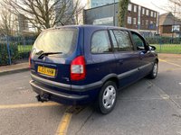 USED 2005 05 VAUXHALL ZAFIRA 1.8 DESIGN 16V 5d 124 BHP 