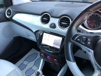 USED 2014 14 VAUXHALL ADAM 1.4 WHITE EDITION 3d 85 BHP Stunning Ivory Leather & 18" Alloys