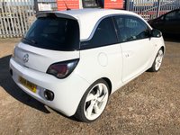 USED 2014 14 VAUXHALL ADAM 1.4 WHITE EDITION 3d 85 BHP Stunning Ivory Leather & 18" Alloys