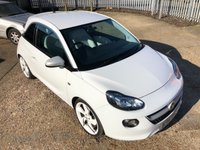 USED 2014 14 VAUXHALL ADAM 1.4 WHITE EDITION 3d 85 BHP Stunning Ivory Leather & 18" Alloys