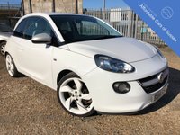 USED 2014 14 VAUXHALL ADAM 1.4 WHITE EDITION 3d 85 BHP Stunning Ivory Leather & 18" Alloys