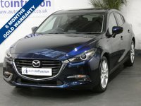 USED 2018 67 MAZDA 3 2.0 SPORT NAV 5d 118 BHP SAT NAV HEATED SEATS