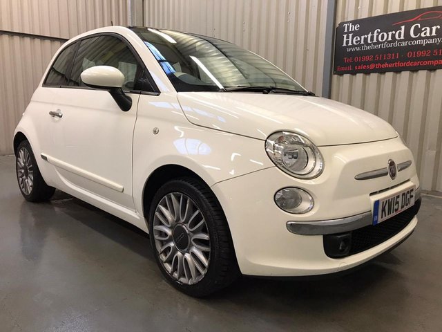 2015 15 Fiat 500 1.2 LOUNGE 3d 69 BHP