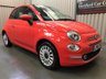 USED 2016 65 FIAT 500 1.2 LOUNGE DUALOGIC 3d 69 BHP FINANCE RATES FROM 6.9% APR