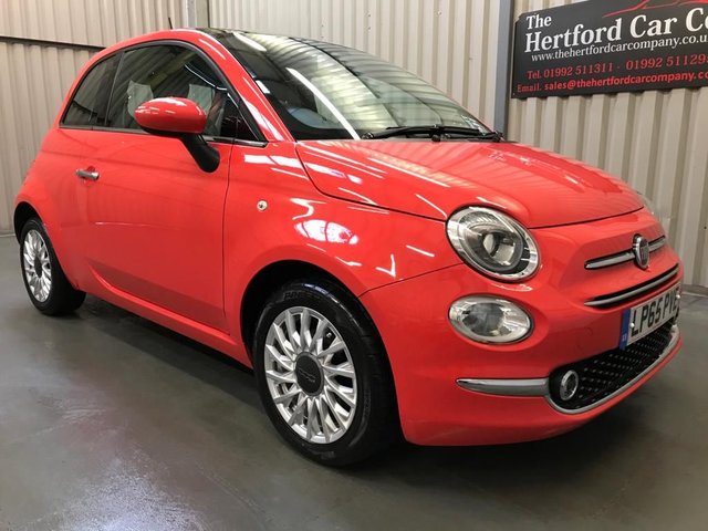2016 65 Fiat 500 1.2 LOUNGE DUALOGIC 3d 69 BHP