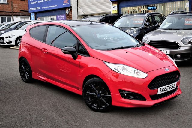 2016 66 Ford Fiesta 1.0 ZETEC S RED EDITION 3d 139 BHP