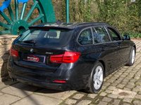 USED 2017 17 BMW 3 SERIES 1.5 318I SPORT TOURING 5d 135 BHP STUNNING BMW 318i SPORT TOURING  AUTOMATIC/STEP, with 'SATELLITE-NAVIGATION ' 1 OWNER CAR (ex-motability) HAVING COVERED ONLY 32,664 MILES FROM BRAND NEW WITH HISTORY, FINISHED IN SAPPHIRE BLACK METALLIC WITH GREY SPORTS INTERIOR. HUGE SPECIFICATION (SEE LIST) AND HUGE SAVING ON NEW.