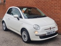 USED 2013 63 FIAT 500 1.2 LOUNGE 3d 69 BHP 