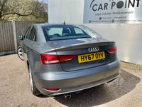 USED 2017 67 AUDI A3 1.6 TDI SPORT 4d AUTO 114 BHP 