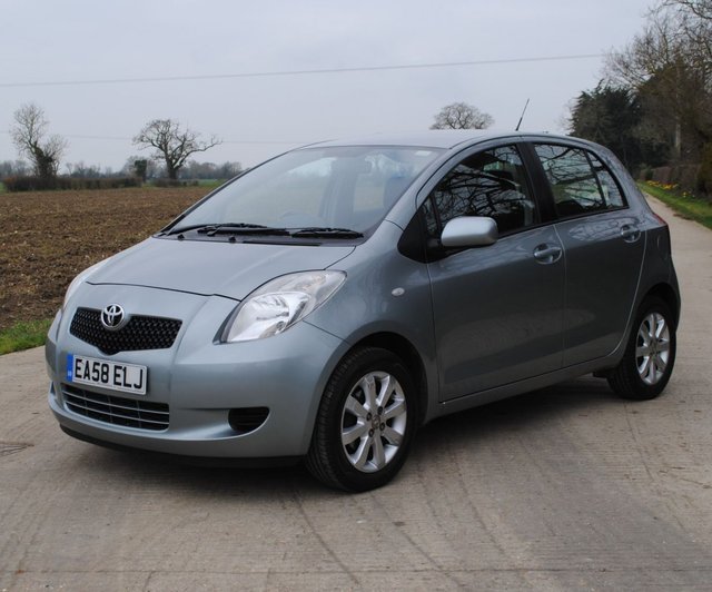 2008 58 Toyota Yaris 1.3 TR VVTI 5d 86 BHP