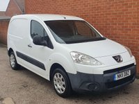USED 2011 11 PEUGEOT PARTNER 1.6 HDI S L1 850 90 BHP 