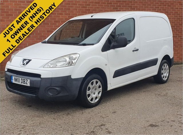 2011 11 Peugeot Partner 1.6 HDI S L1 850 90 BHP