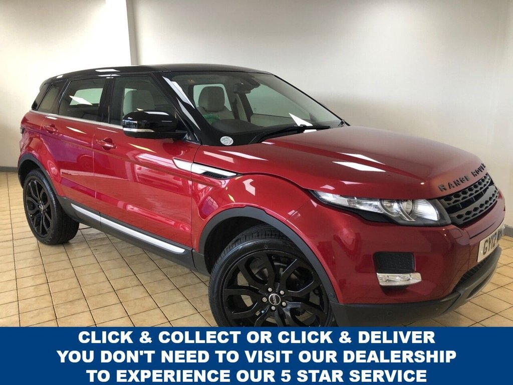 View our LAND ROVER RANGE ROVER EVOQUE