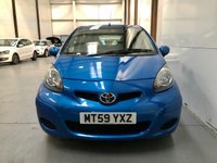 USED 2010 59 TOYOTA AYGO 1.0 BLUE VVT-I 5d 67 BHP Low Mileage, Auto, New MOT,fsh