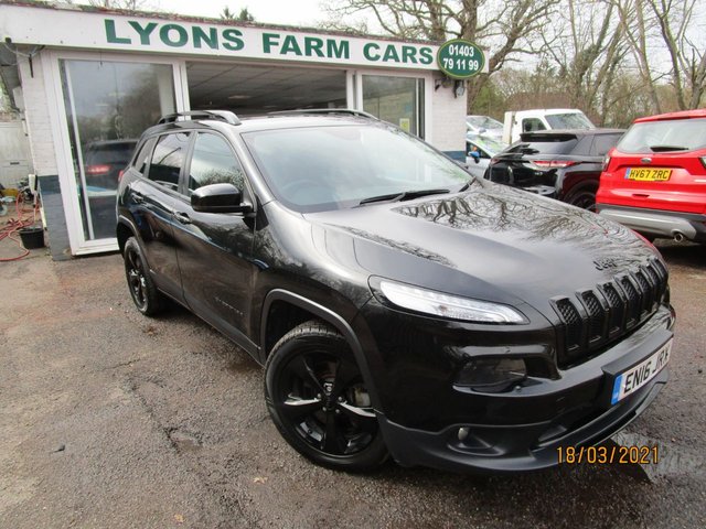 2016 16 Jeep Cherokee 2.2 MULTIJET II NIGHT EAGLE 4WD 5d 197 BHP AUTOMATIC FOUR WHEEL DRIVE