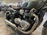 USED 2020 20 TRIUMPH BONNEVILLE 1.2 BONNEVILLE BOBBER-1 OWNER FROM NEW-LOW MILEAGE-DRESSER BAR KIT GRAPHITE-BROWN RIDER SEAT-OLIVE BAG KIT-WHITE WALL TYRES-AVON COBRA CHROME-KNEE PAD KIT 
