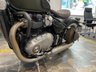 USED 2020 20 TRIUMPH BONNEVILLE 1.2 BONNEVILLE BOBBER-1 OWNER FROM NEW-LOW MILEAGE-DRESSER BAR KIT GRAPHITE-BROWN RIDER SEAT-OLIVE BAG KIT-WHITE WALL TYRES-AVON COBRA CHROME-KNEE PAD KIT 