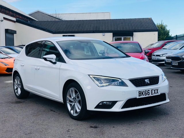 2016 66 Seat Leon 1.6 TDI SE DYNAMIC TECHNOLOGY 5d 109 BHP