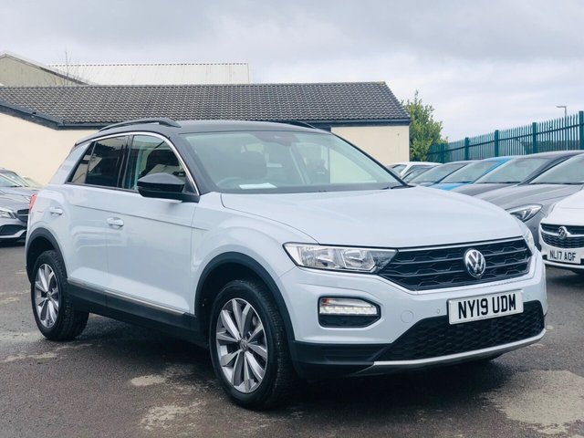 2019 19 Volkswagen T-Roc 1.5 DESIGN TSI EVO 5d 148 BHP