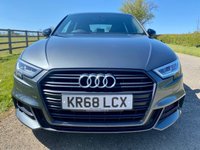 USED 2018 68 AUDI A3 1.5 SPORTBACK TFSI BLACK EDITION 5d 148 BHP **12 MONTHS NATIONAL WARRANTY**