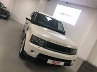 USED 2010 K LAND ROVER RANGE ROVER SPORT 3.0 TDV6 HSE 5d 245 BHP * CLIMATE * 20 INCH ALLOYS * 2 KEYS * MOT AUG * PRIVACY GLASS * 8 SERVICES *