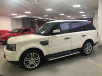 USED 2010 K LAND ROVER RANGE ROVER SPORT 3.0 TDV6 HSE 5d 245 BHP * CLIMATE * 20 INCH ALLOYS * 2 KEYS * MOT AUG * PRIVACY GLASS * 8 SERVICES *