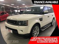 USED 2010 K LAND ROVER RANGE ROVER SPORT 3.0 TDV6 HSE 5d 245 BHP * CLIMATE * 20 INCH ALLOYS * 2 KEYS * MOT AUG * PRIVACY GLASS * 8 SERVICES *