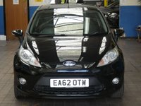 USED 2012 62 FORD FIESTA 1.2 ZETEC 3d 81 BHP LOW MILEAGE SERVICE HISTORY