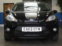 USED 2012 62 FORD FIESTA 1.2 ZETEC 3d 81 BHP LOW MILEAGE SERVICE HISTORY
