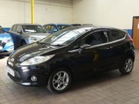 USED 2012 62 FORD FIESTA 1.2 ZETEC 3d 81 BHP LOW MILEAGE SERVICE HISTORY