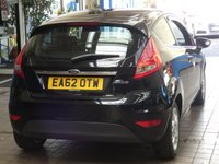 USED 2012 62 FORD FIESTA 1.2 ZETEC 3d 81 BHP LOW MILEAGE SERVICE HISTORY